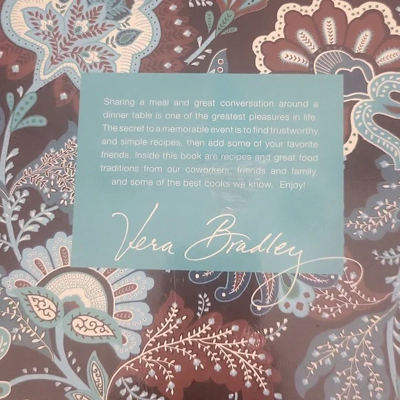 Vera Bradley Cooking with Friends cookbook 🍽 - Picture 3 of 5